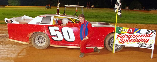 Everette Dunlap won for the fourth week in a row on Friday at the Cleveland County Fairgrounds Speedway.
