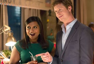 Mindy Kaling, Anders Holm | Photo Credits: Beth Dubber/FOX