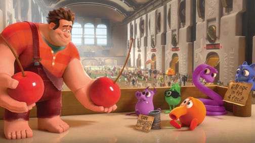 "Wreck It Ralph" will be on screen at 8 p.m. May 24 at the St. Augustine Amphitheatre, 1340C A1A South. The film is the first in a series called Community First Night Owl Cinema Series.
