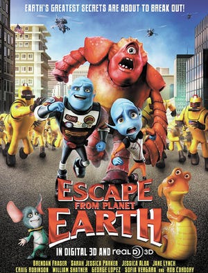 ‘Escape from Planet Earth’ opens at Eastland Four