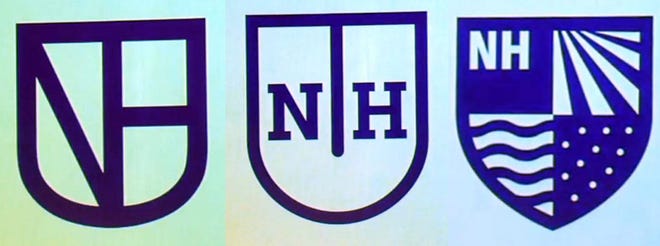 These three logo designs are in the running to be the new logo to tie together all of the University of New Hampshire campuses.