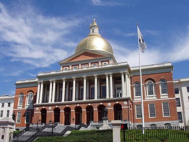 The Massachusetts State House.