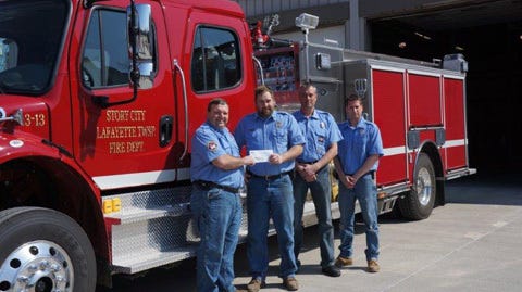 SCFD receives donation