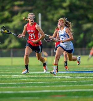 Shawnee reached the South Group 4 final with a 20-7 win over Lenape in girls lacrosse on Thursday.