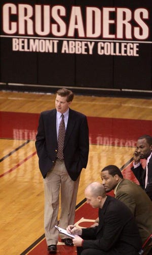 Belmont Abbey College athletic director and men's basketball coach Stephen Miss