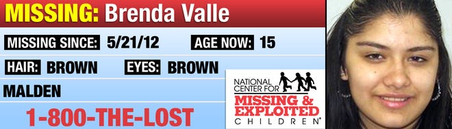 Clear Channel is marking Missing Children’s Day by donating billboard space to remind people of missing children, including Brenda Valle of Malden.