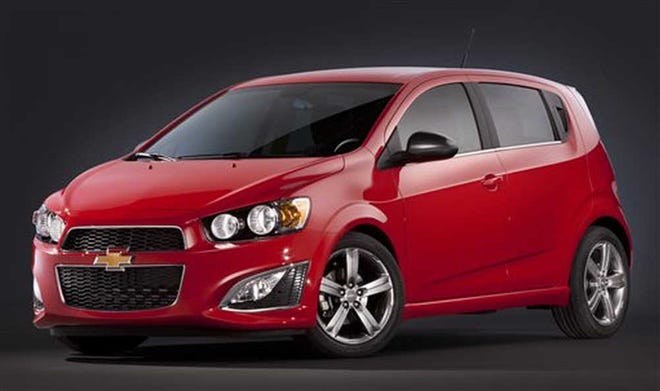 Thanks to a slightly lowered ride height, stiffened suspension and performance-tuned dampers, the 2013 Chevy Sonic RS hatchback tester was well-planted to the pavement.