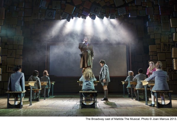"Matilda" has everything — clever narrative, interweaving plots and subplots, zesty music and refreshing lyrics — and it all gives life to a little girl whose storytelling is revelatory and for whom miracles come true.