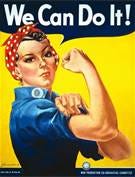 In 1943, Norman Rockwell’s portrait of “Rosie the Riveter” appeared on the cover of The Saturday Evening Post.