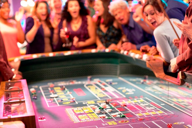 One of the most exciting places at the Rivers Casino in Des Plaines is the craps table.