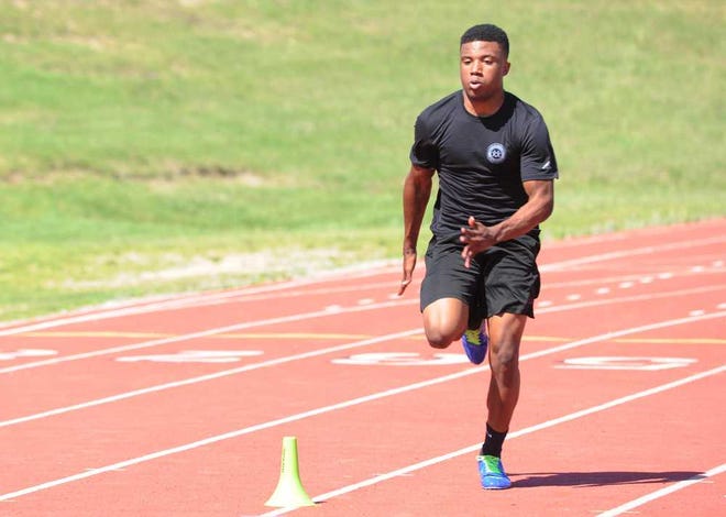 Grovetown track star Darius Watkins qualified to compete in a meet in Puerto Rico that starts June 7.