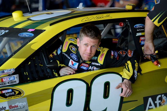 Carl Edwards is second to Jimmie Johnson in the Sprint Cup points standings entering this week's race at Pocono. Edwards has one win this season, in the Subway Fresh Fit 500 at Avondale, Ariz., on March 3.