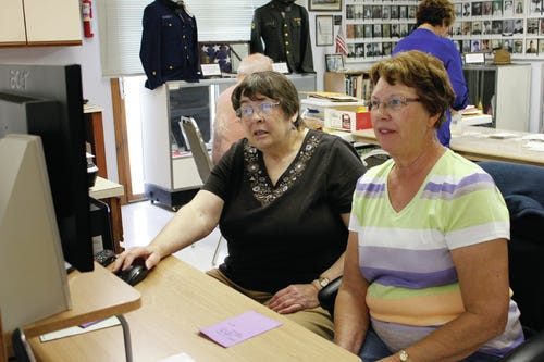 Heritage Hall offers genealogy station