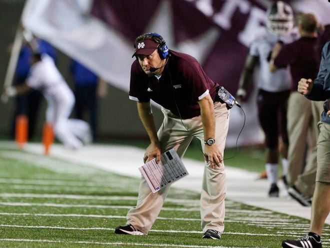 The NCAA has put Mississippi State's football program on probation for two years and cut two scholarships for the upcoming year for infractions that included recruiting violations.