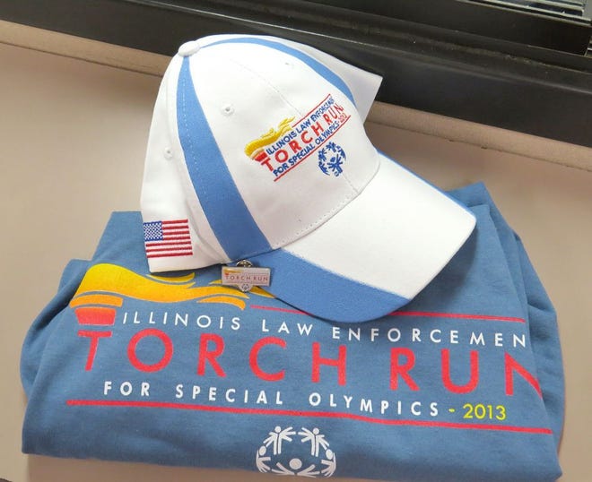 Torch Run merchandise available for sale
