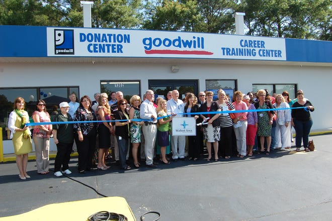Locals gathered for the official ribbon cutting ceremony with the Chamber of Commerce, June 7.
