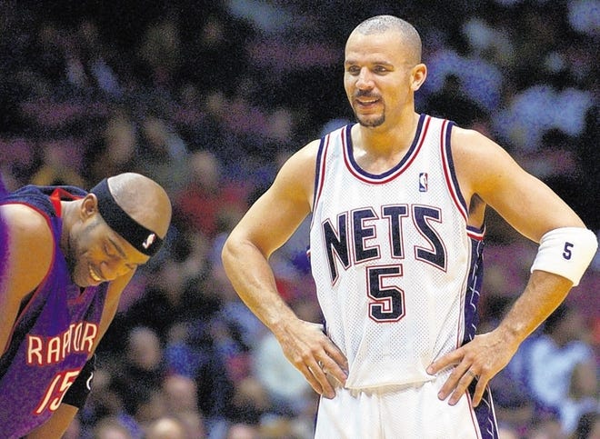 Jason Kidd, right, retired as a player last week and thinks he’s ready to get right back in the game as a head coach.