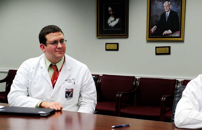 After three rejections for medical school, Dr. David Hardy now has a vascular surgery fellowship at the Cleveland Clinic in Ohio.