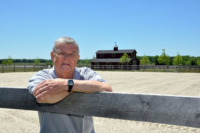 Burlington County Historian Joe Laufer is seen at the Burlington County Fairgrounds in Springfield.