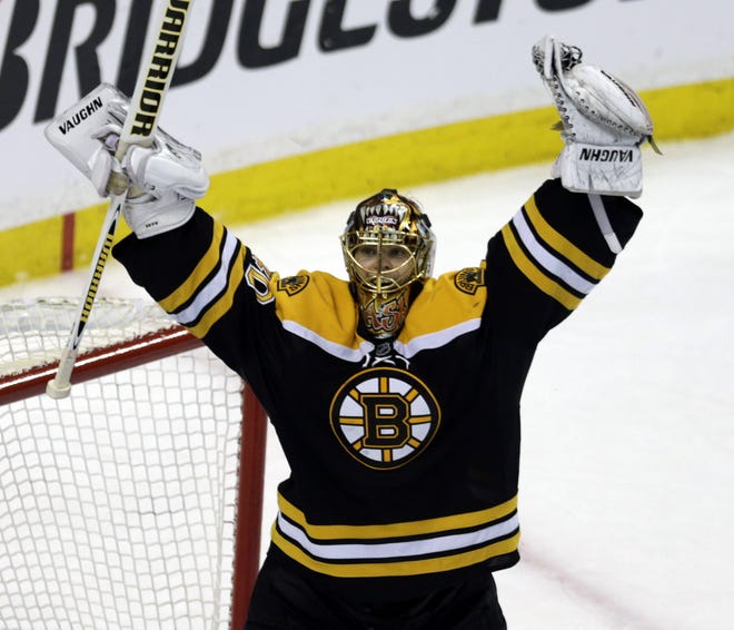 Boston goalie Tuukka Rask has been lights out in the NHL playoffs thus far. The Bruins meet Chicago in Game 1 of the Stanley Cup Finals Wednesday.