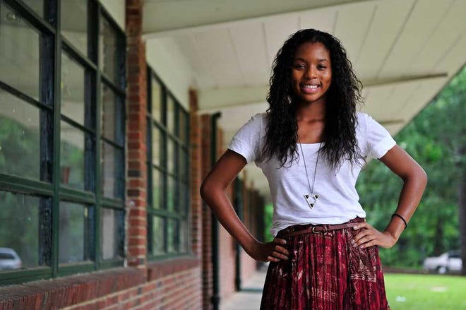 Aiken's Natasha Dicks is The Augusta Chronicle's girls track athlete of the year. Dicks has won the Class AAAA state title in the triple jump three times in a row.