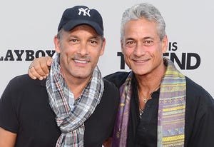 Johnny Chaillot, Greg Louganis | Photo Credits: Frederick J. Brown/AFP/Getty Images