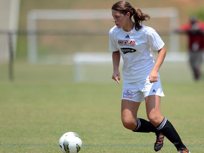 Hannah Collier and her Carolina Elite Soccer Academy team head to Denver this week for a national tournament.