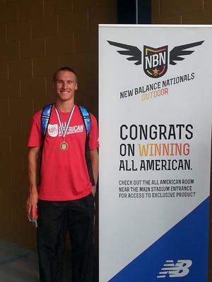 Bartram Trail's Nick Uruburu finished fourth in the 400-meter race at the New Balance Outdoor Nationals.