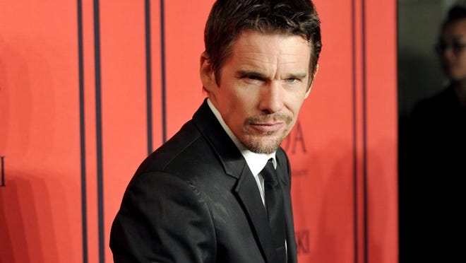 This June 3, 2013 photo shows actor Ethan Hawke at the 2013 CFDA Fashion Awards at Alice Tully Hall in New York. Hawke will star in the Lincoln Center Theater production of “Macbeth,” beginning performances in October.