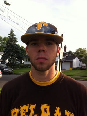 Justin McFadden of Delran is All-County in baseball.