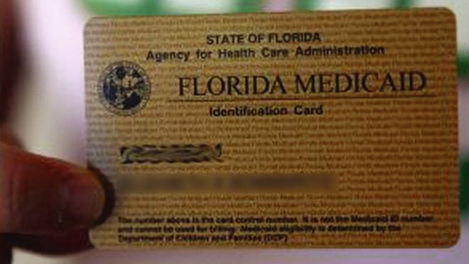 A state of Florida Medicaid identification card