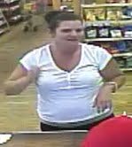 Norton police are looking for this woman who allegedly stole money from the Chartley Country Store. If you have any information contact police at 508-285-3300.