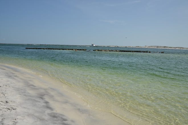 Once the city of Destin receives its joint coastal permit from the Florida Department of Environmental Protection, initial plans call for approximately 8,000-cubic yards of sand to fill in the area breached at the western-most T-groin along Norriego Point.