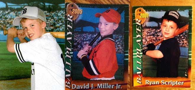 From left, Bridgewater-Raynham co-captains Mike Bruemmel, Dave Miller and Ryan Scripter during their Little League days.