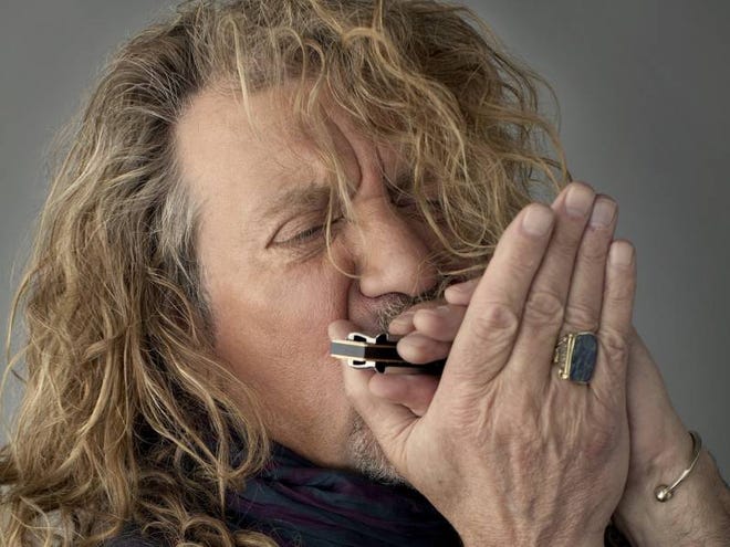 Singer and Rock and Roll Hall of Famer Robert Plant is far more comfortable moving forward with new ideas than looking back.