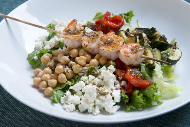 Mediterranean chef’s salad