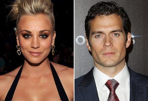 Kaley Cuoco, Henry Cavill | Photo Credits: Kevin Winter/Getty Images; Brendon Thorne/Getty Images