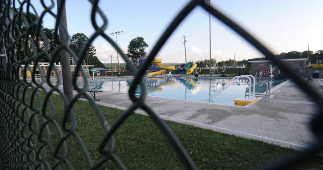 The Dansbury Park pool in East Stroudsburg is closed Thursday evening, after a girl was pulled from the bottom of the pool at 7 p.m.