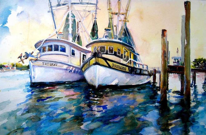 Paintings by Lois Newman will be on exhibit during July at The Adele Grage Cultural Center in Atlantic Beach.