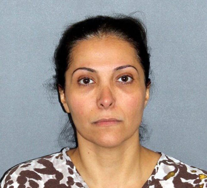This file photo provided by the Irvine Police Department shows Meshael Alayban, who was arrested July 9, 2013 in Irvine, Calif., for allegedly holding a domestic servant against her will. Alayban, who prosecutors said is one of the wives of Saudi Prince Abdulrahman bin Nasser bin Abdulaziz al Saud, was expected to appear in an Orange County court for arraignment Thursday, July 11, 2013. (AP Photo/Irvine Police Department, File)