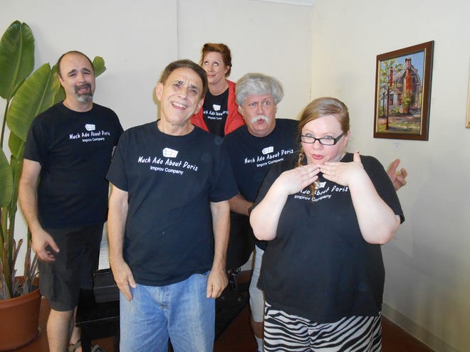 The Much Ado About Doris Improv Group performs tonight as part of a series of performances spotlighting improvisational comedy and theater at the Acrosstown Repertory Theatre through Saturday.