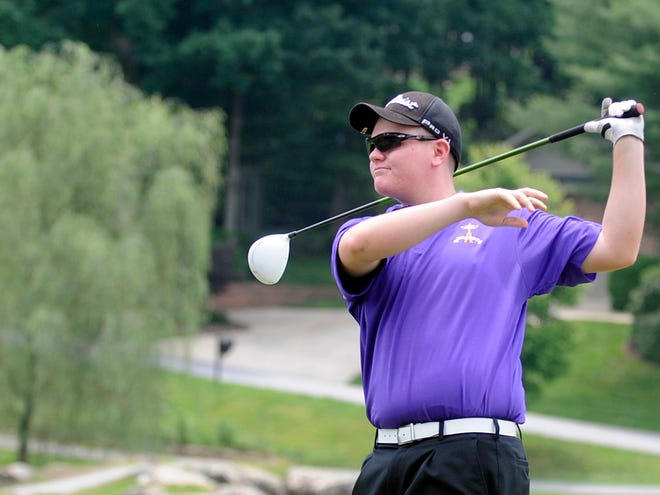 Jordan Kitchen plays in the Biltmore Cup at Cummings Cove Golf and Country Club in 2012.