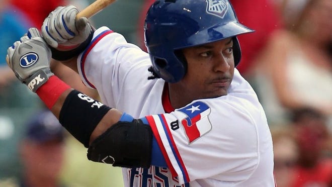 Manny Ramirez reportedly will stay in Round Rock for a while, trying to sharpen his hitting skills before the Rangers call on him. CREDIT: Jamie Harms