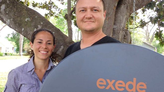 Co-owners of Internet Texas, Adriana (left) and Chad Serur provide Bastrop County and surrounding counties with award-winning rural high-speed internet service.