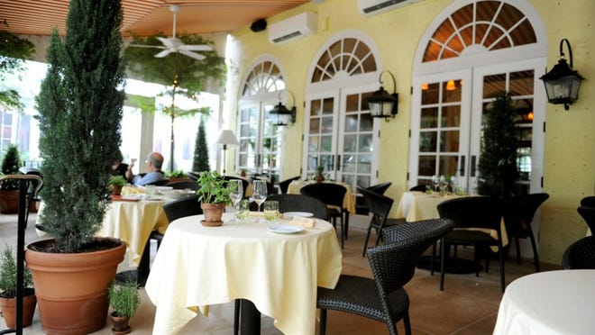 ‘We acted promptly to correct the wording of promotional materials within our control,’ said Andrew Burns, general manager of Café Boulud Palm Beach (above).