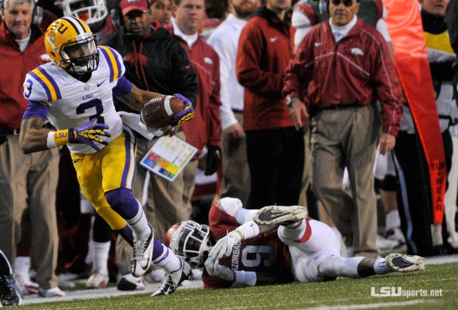 Odell Beckham Jr. has accounted for 1,784 all-purpose yards in his first two seasons at LSU. Photo by LSUsports.net.