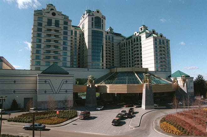 The Grand Pequot Tower Hotel at Foxwoods.