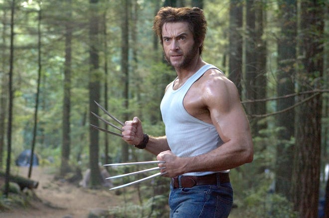 Hugh Jackman as Wolverine in "Xmen: The Last Stand." Photo by Kerry Hayes.