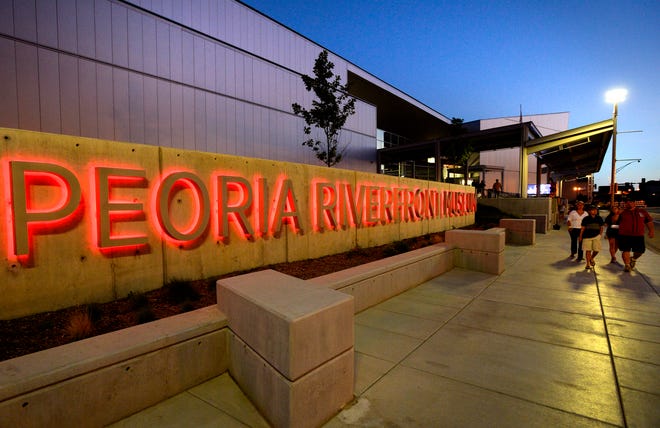 The Peoria Riverfront Museum, pictured here on July 24, 2013.