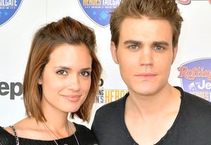 Torrey DeVitto and Paul Wesley | Photo Credits: Gustavo Caballero/Getty Images